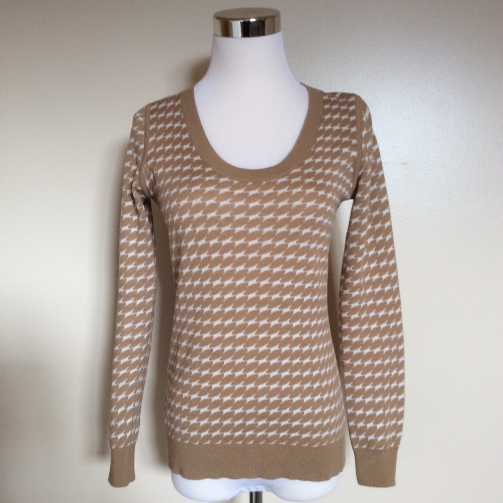 Banana Republic weave pattern sweater XS